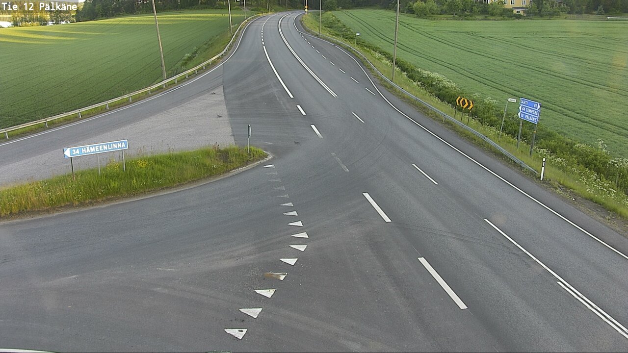 Weather Camera Image Väg 12 Pälkäne, Pälkäne, Pirkanmaa