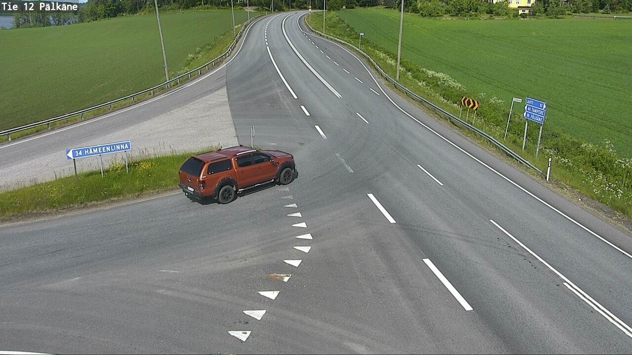 Weather Camera Image Väg 12 Pälkäne, Pälkäne, Pirkanmaa