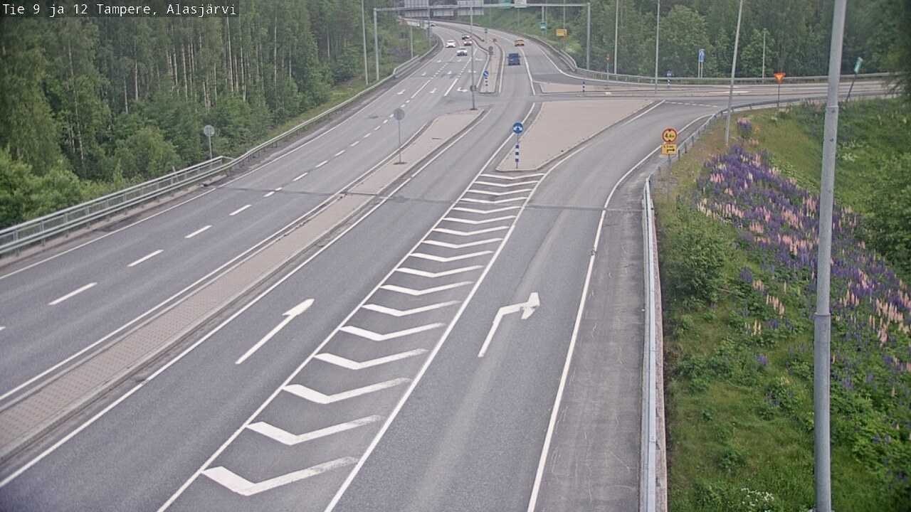 Kelikamerat Kuva Tie 12 Tampere, Alasjärvi, Tampere, Pirkanmaa