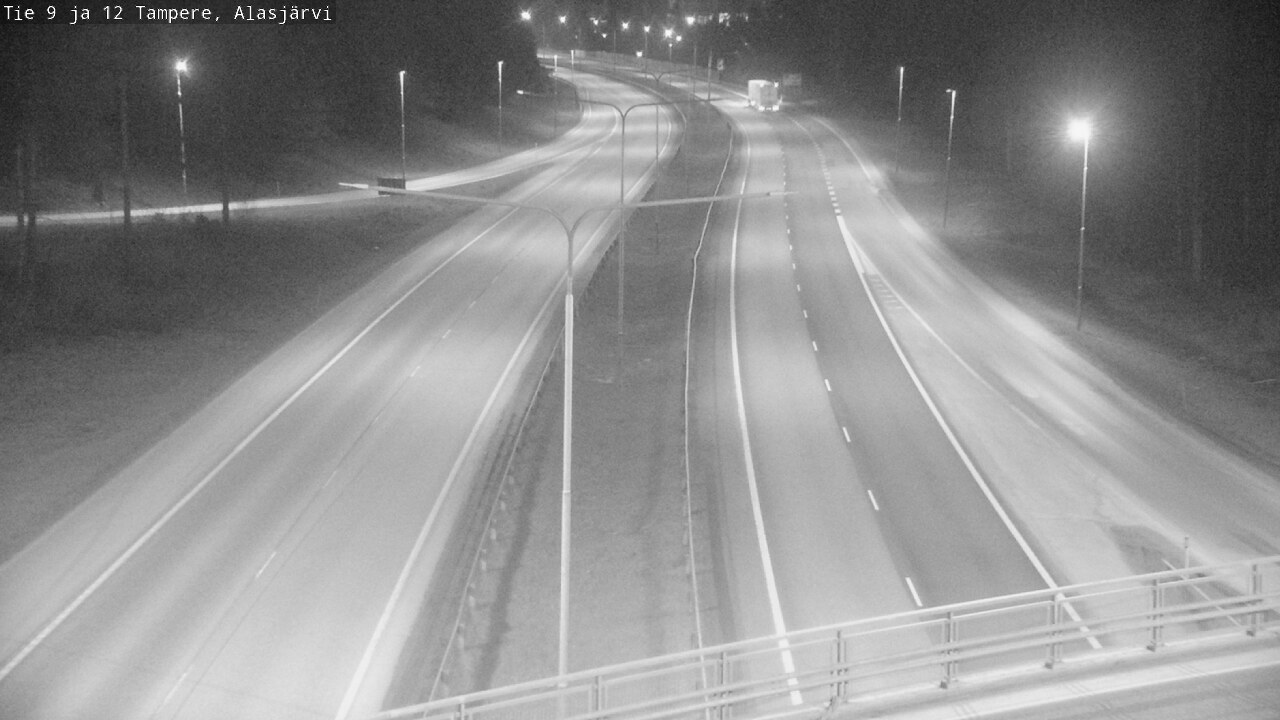 Weather Camera Image Road 12 Tampere, Alasjärvi, Tampere, Pirkanmaa