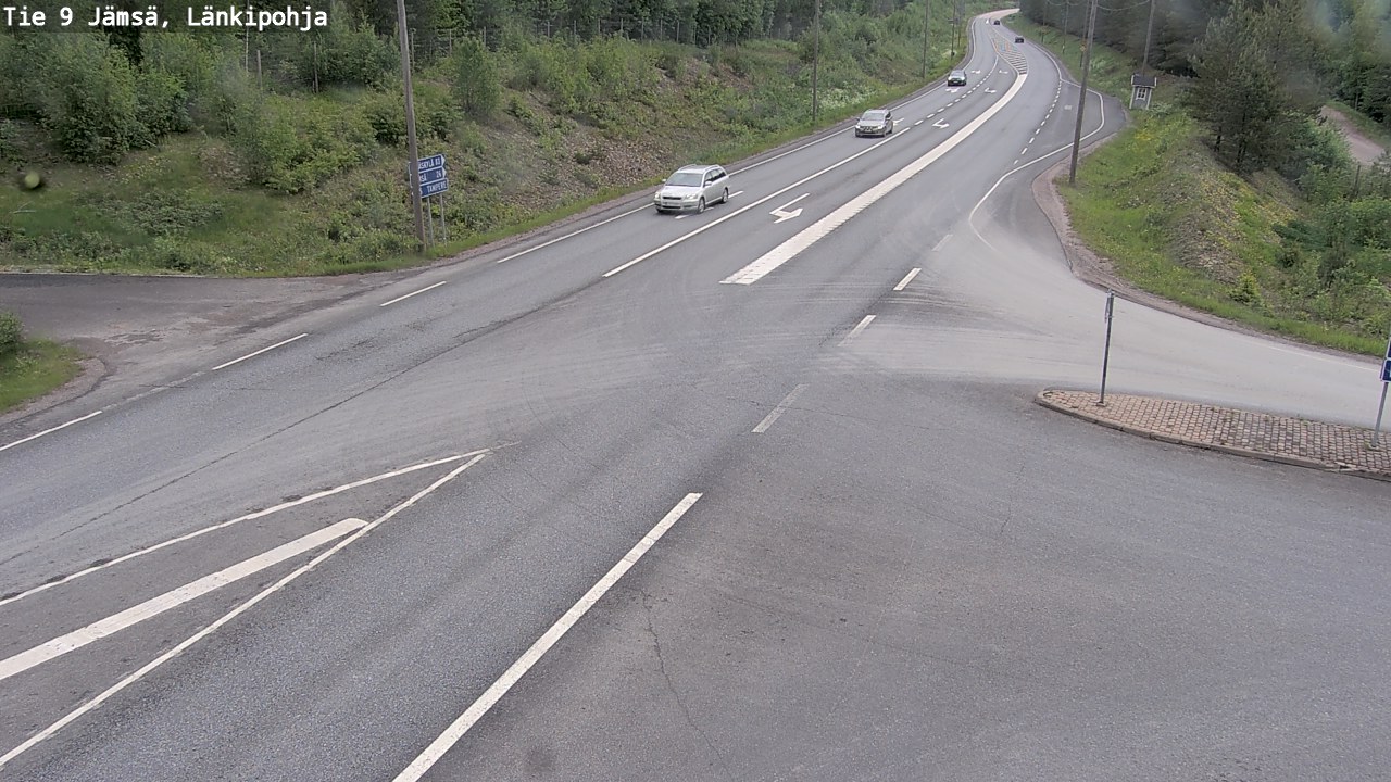 Weather Camera Image Road 9 Jämsä, Länkipohja, Jämsä, Keski-Suomi