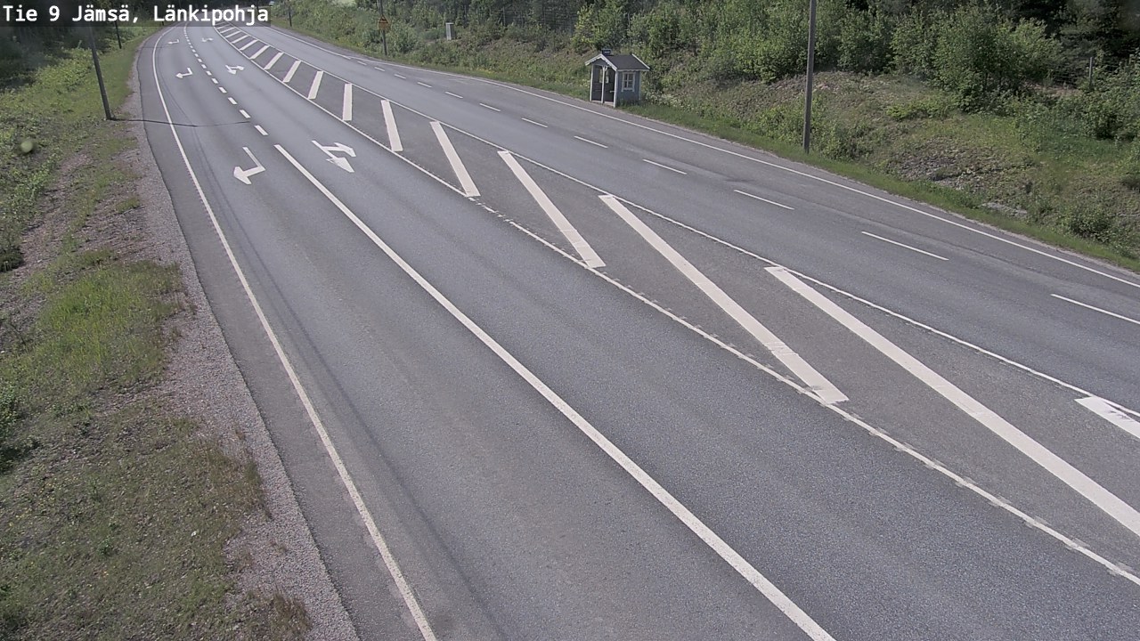 Weather Camera Image Road 9 Jämsä, Länkipohja, Jämsä, Keski-Suomi