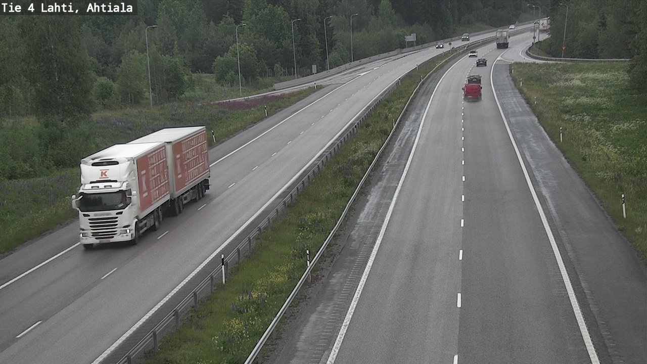 Weather Camera Image Road 4 Lahti, Ahtiala, Lahti, Päijät-Häme