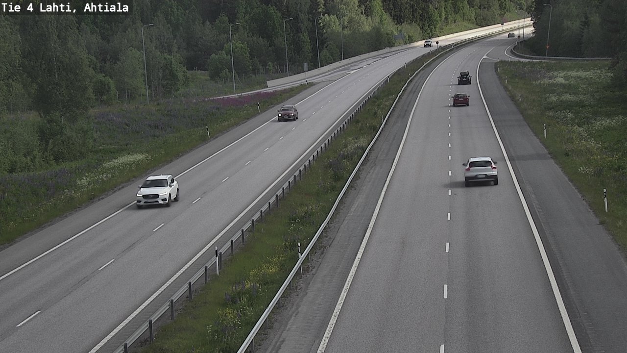 Weather Camera Image Road 4 Lahti, Ahtiala, Lahti, Päijät-Häme