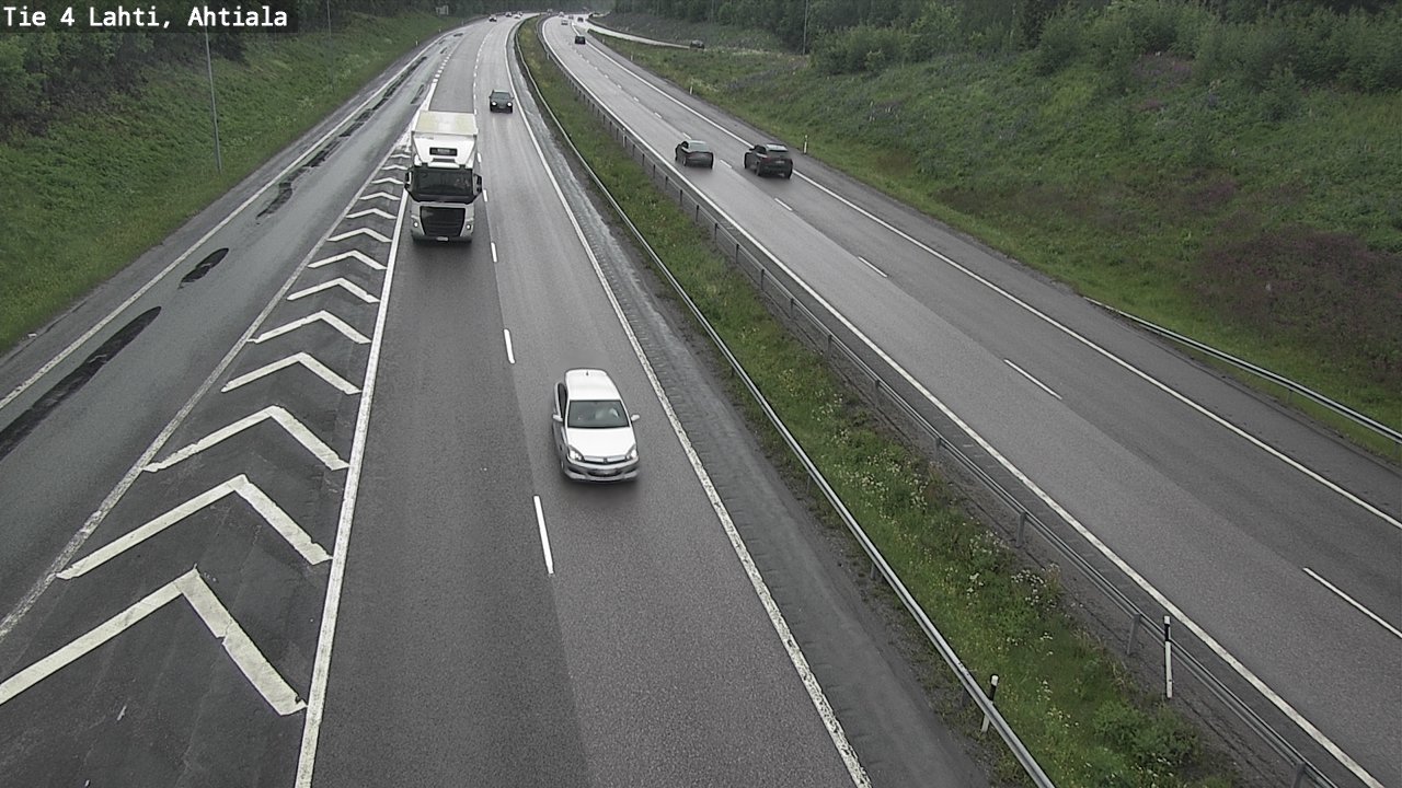 Weather Camera Image Väg 4 Lahti,, Lahti, Päijät-Häme