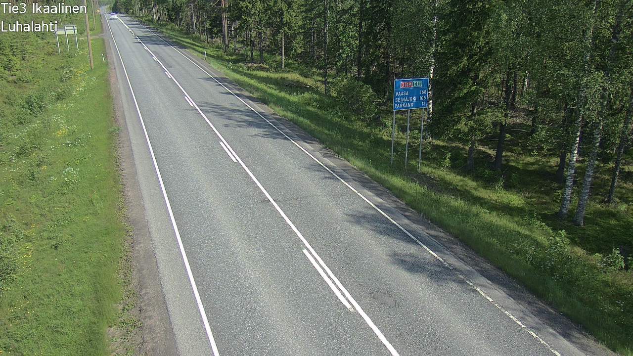 Weather Camera Image Väg 3 Ikaalinen, Luhalahti, Ikaalinen, Pirkanmaa