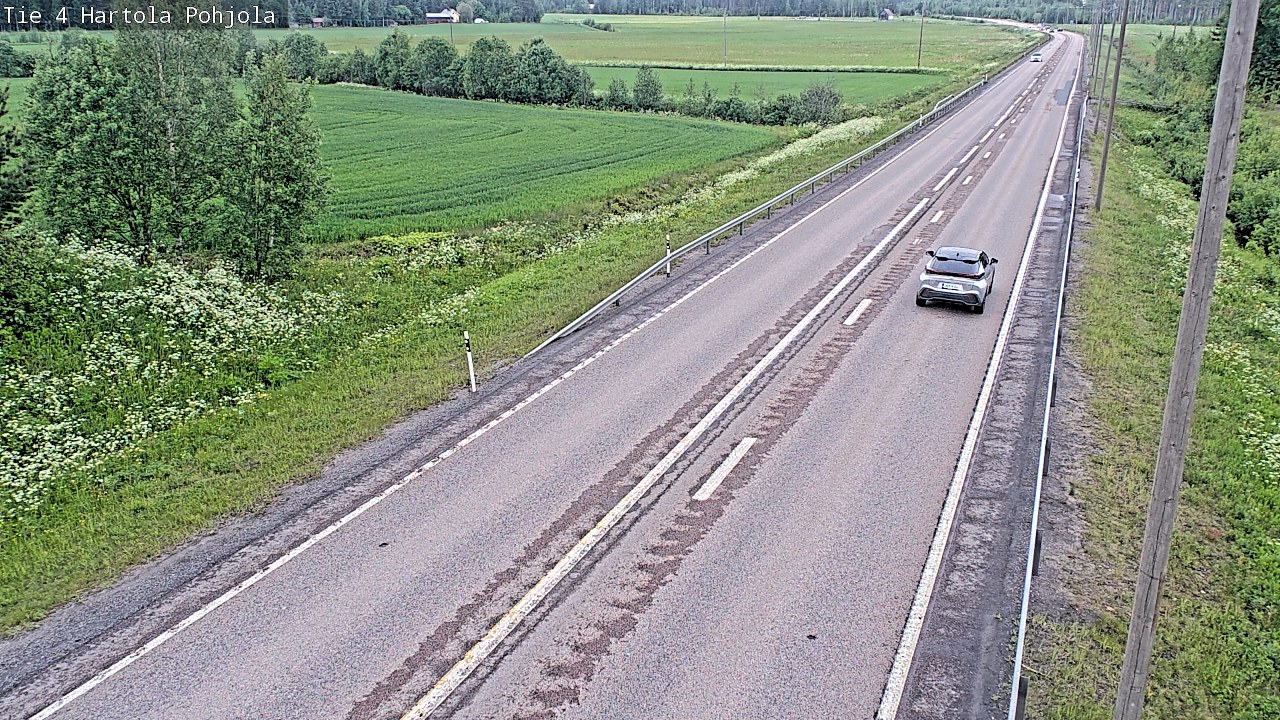 Weather Camera Image Väg 4 Hartola, Pohjola, Hartola, Päijät-Häme