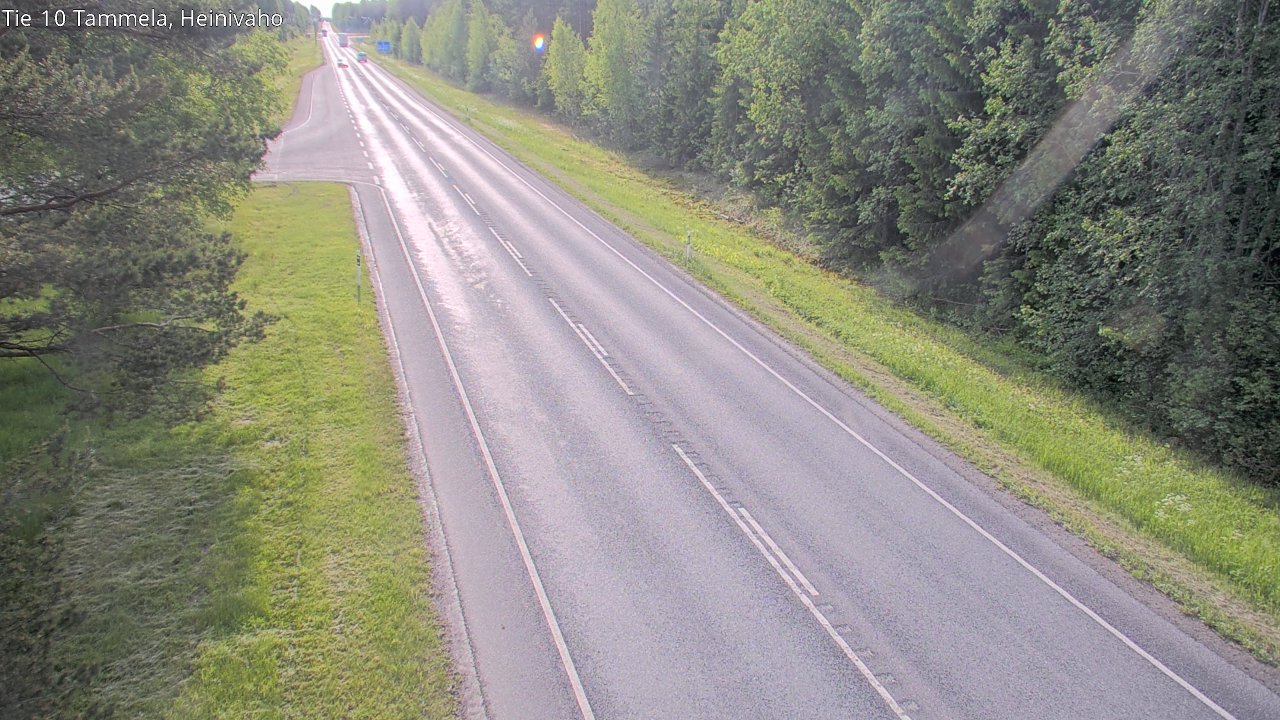 Weather Camera Image Road 10 Tammela, Heinivaho, Tammela, Kanta-Häme