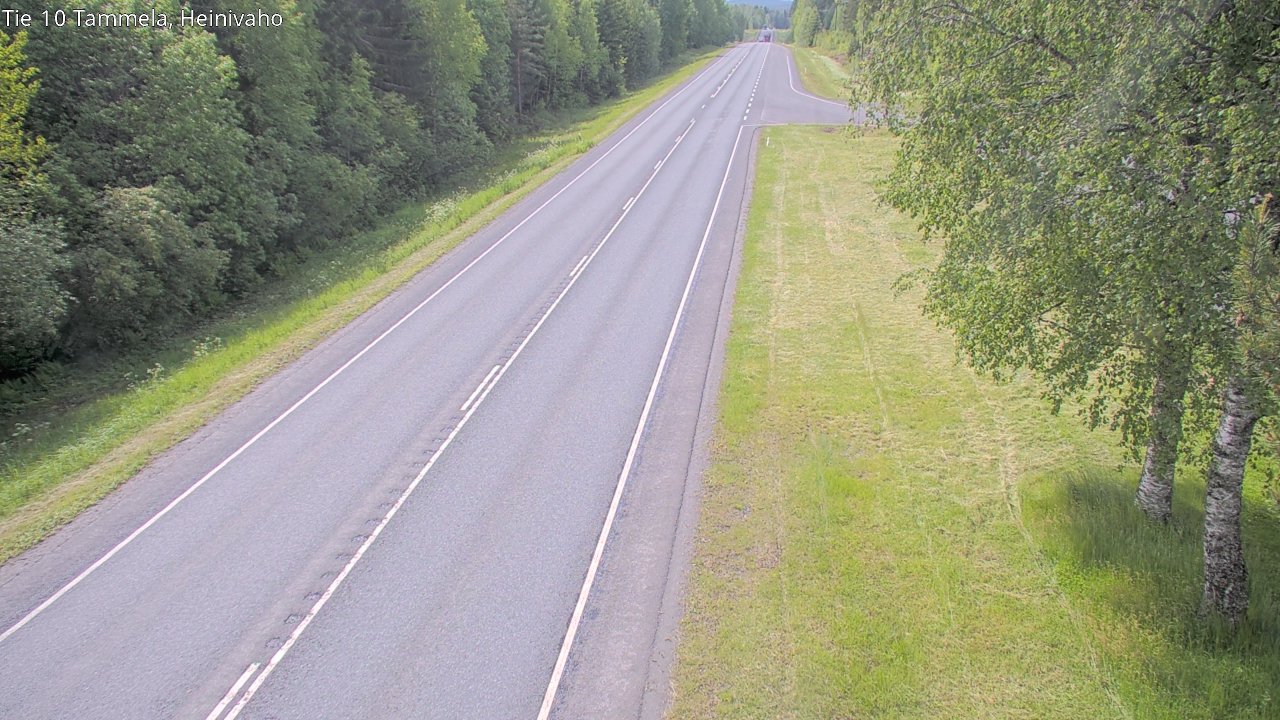 Weather Camera Image Väg 10 Tammela, Heinivaho, Tammela, Kanta-Häme
