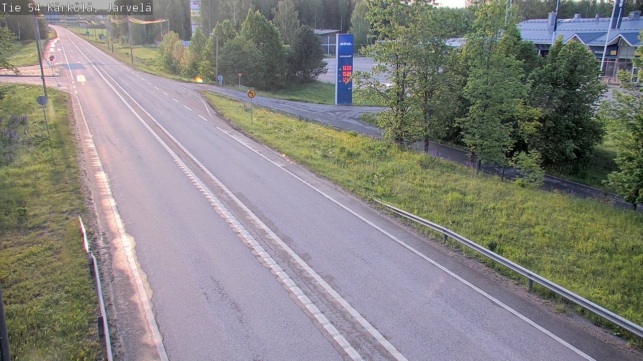 Weather Camera Image Road 54 Kärkölä, Järvelä, Kärkölä, Päijät-Häme