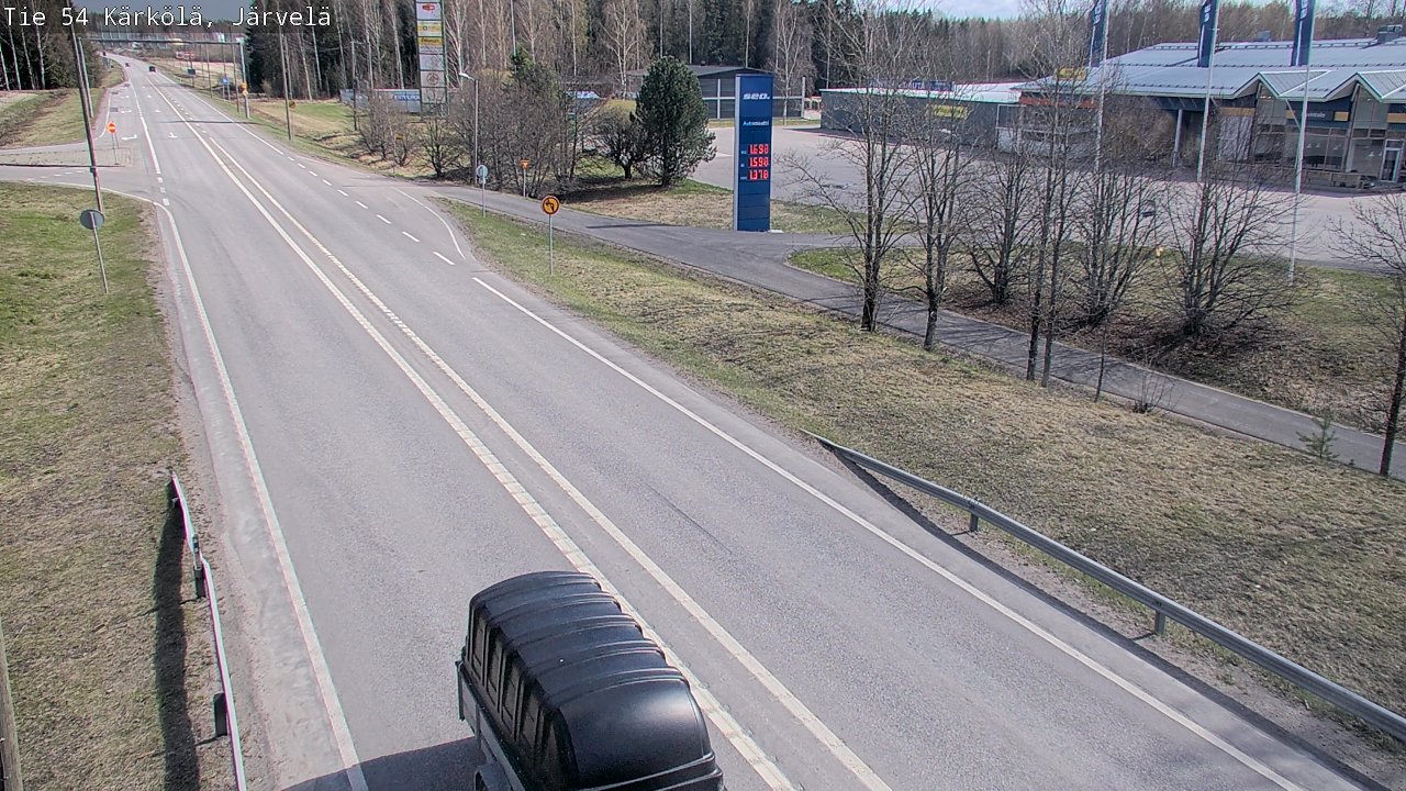 Weather Camera Image Road 54 Kärkölä, Järvelä, Kärkölä, Päijät-Häme