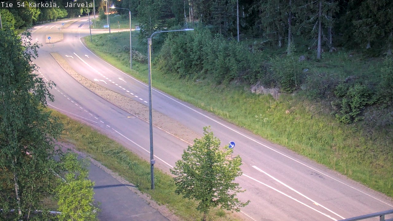 Weather Camera Image Road 54 Kärkölä, Järvelä, Kärkölä, Päijät-Häme