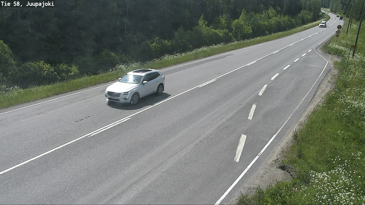 Weather Camera Image Road 58 Juupajoki, Juupajoki, Pirkanmaa