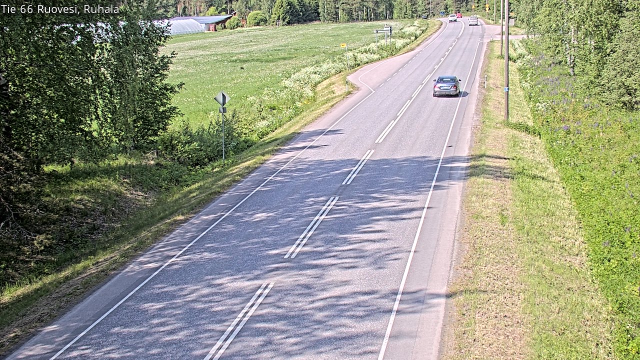 Weather Camera Image Road 66 Ruovesi, Ruhala, Ruovesi, Pirkanmaa