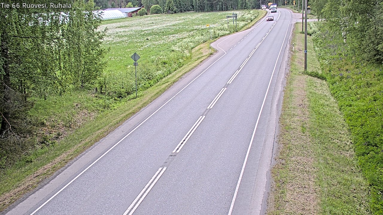 Weather Camera Image Road 66 Ruovesi, Ruhala, Ruovesi, Pirkanmaa