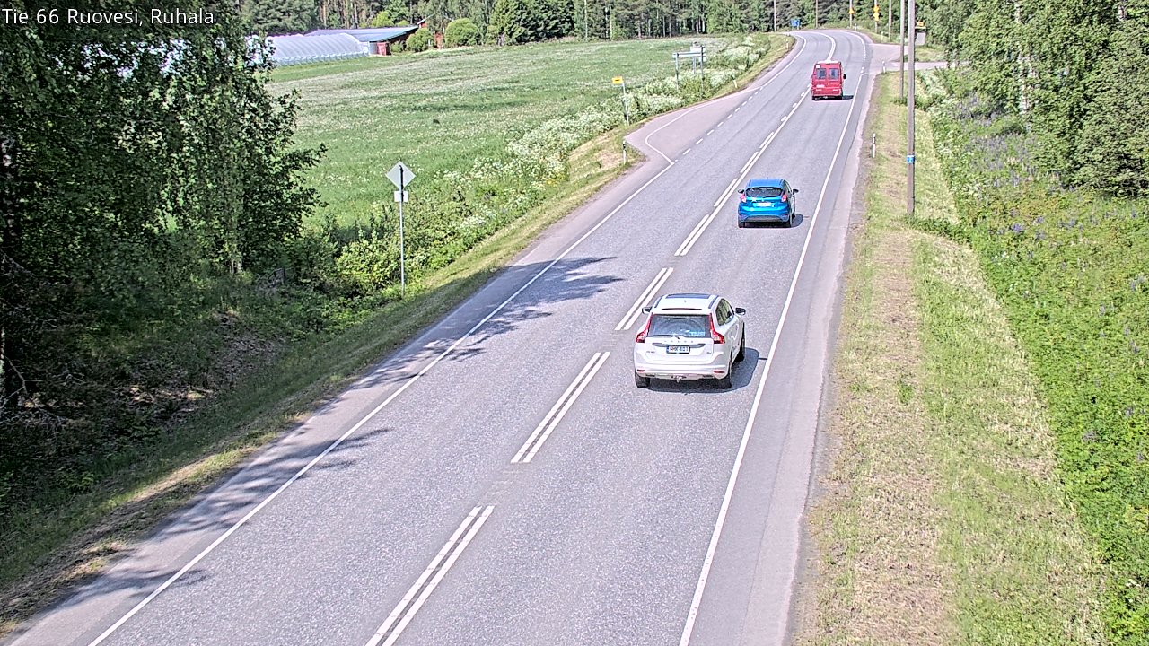 Weather Camera Image Väg 66 Ruovesi, Ruhala, Ruovesi, Pirkanmaa