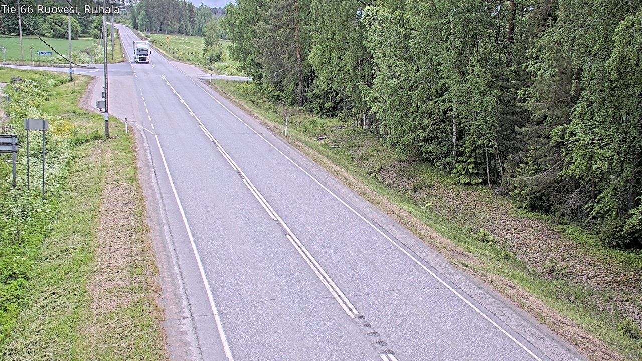 Weather Camera Image Road 66 Ruovesi, Ruhala, Ruovesi, Pirkanmaa
