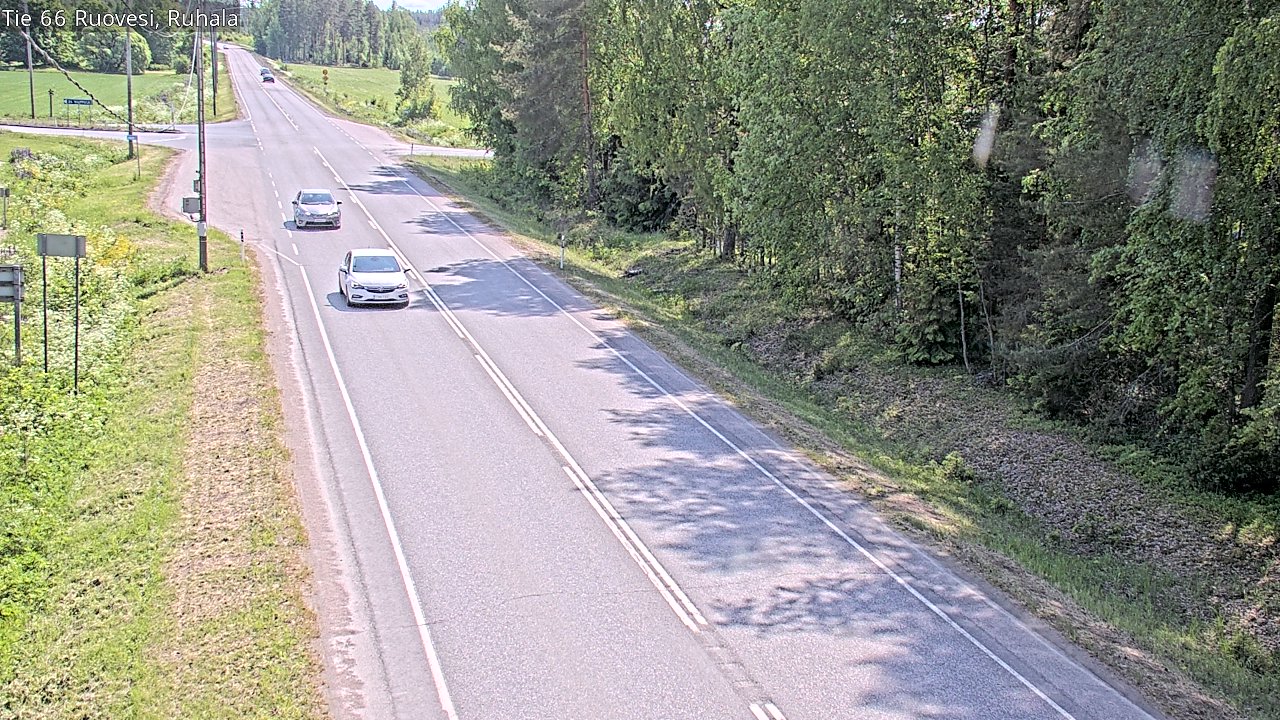 Weather Camera Image Väg 66 Ruovesi, Ruhala, Ruovesi, Pirkanmaa