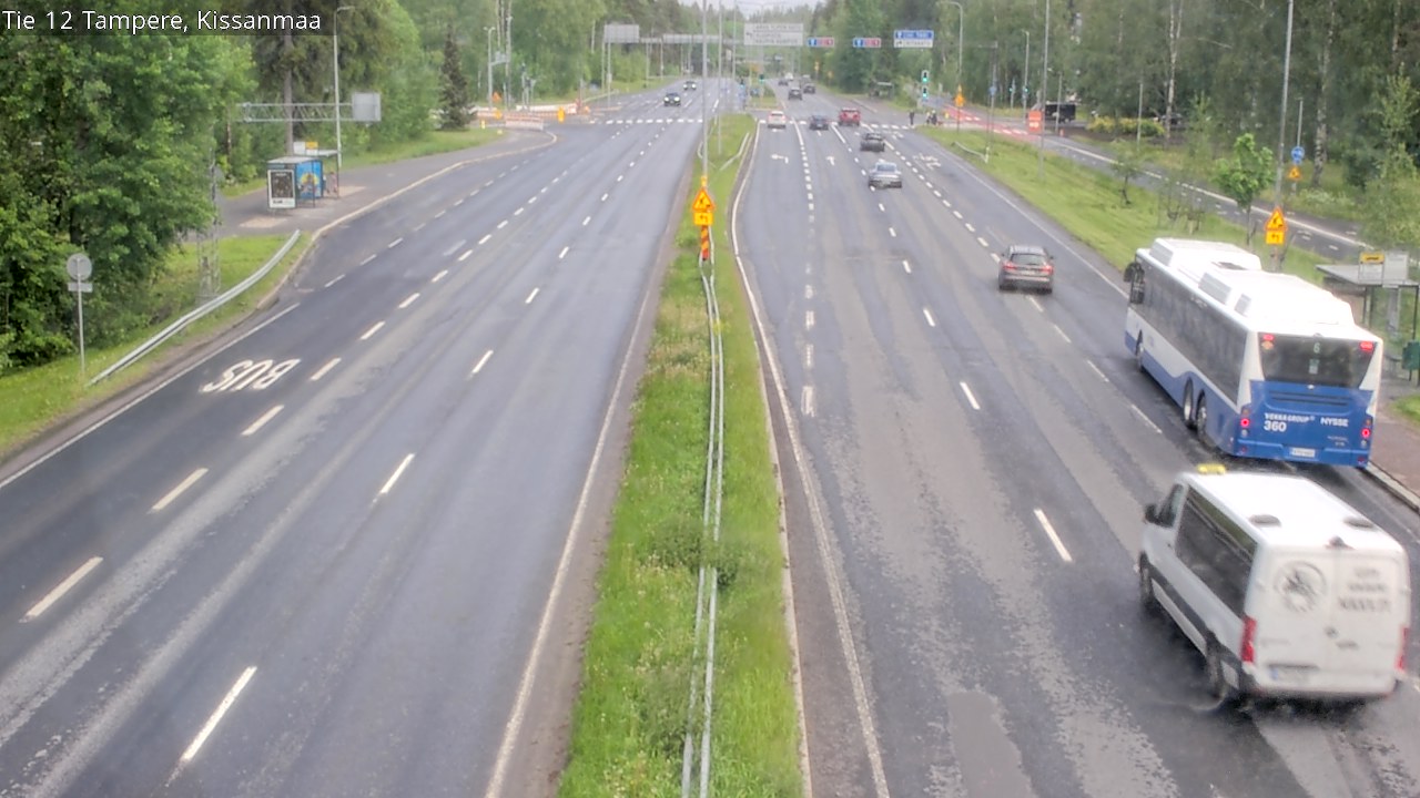 Weather Camera Image Road 12 Tampere, Kissanmaa, Tampere, Pirkanmaa