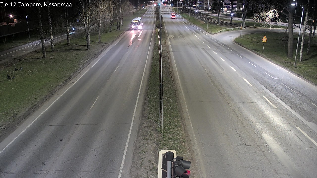 Weather Camera Image Väg 12 Tammerfors, Kissanmaa, Tampere, Pirkanmaa
