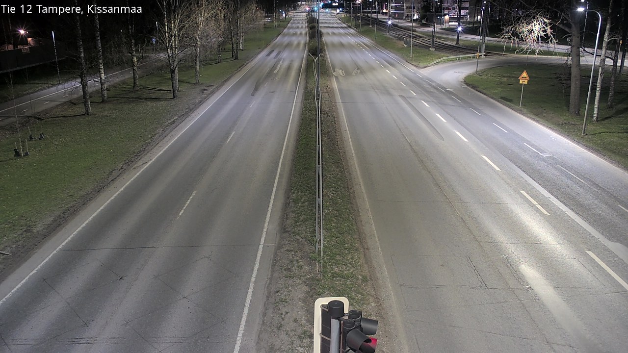 Weather Camera Image Väg 12 Tammerfors, Kissanmaa, Tampere, Pirkanmaa