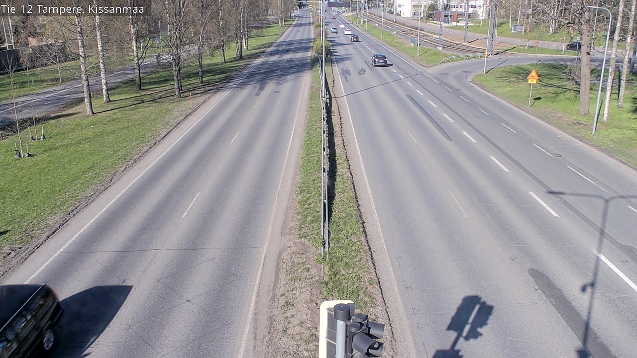 Weather Camera Image Väg 12 Tammerfors, Kissanmaa, Tampere, Pirkanmaa