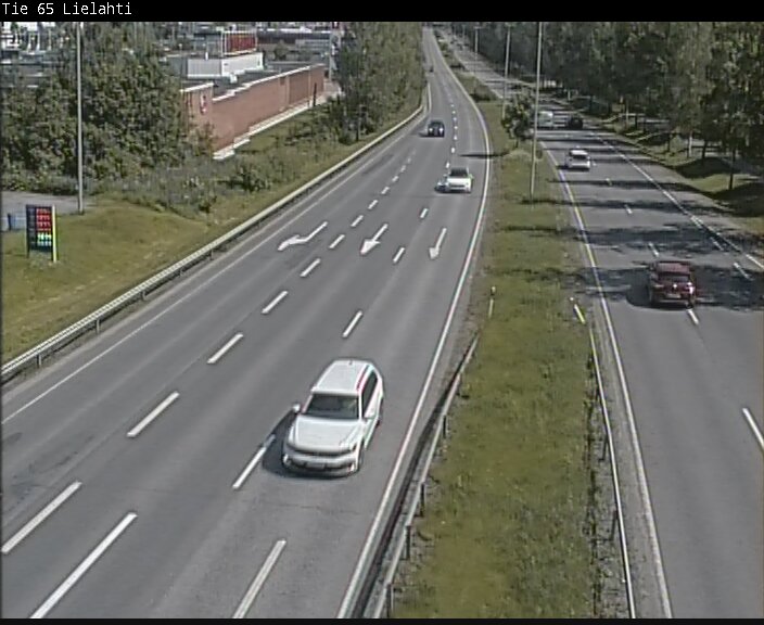 Weather Camera Image Väg 65 Tammerfors, Lielahti, Tampere, Pirkanmaa