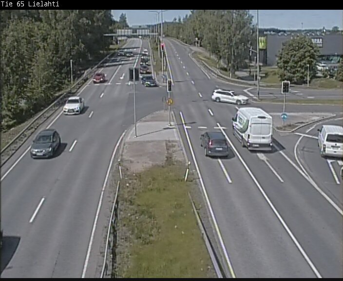 Weather Camera Image Väg 65 Tammerfors, Lielahti, Tampere, Pirkanmaa