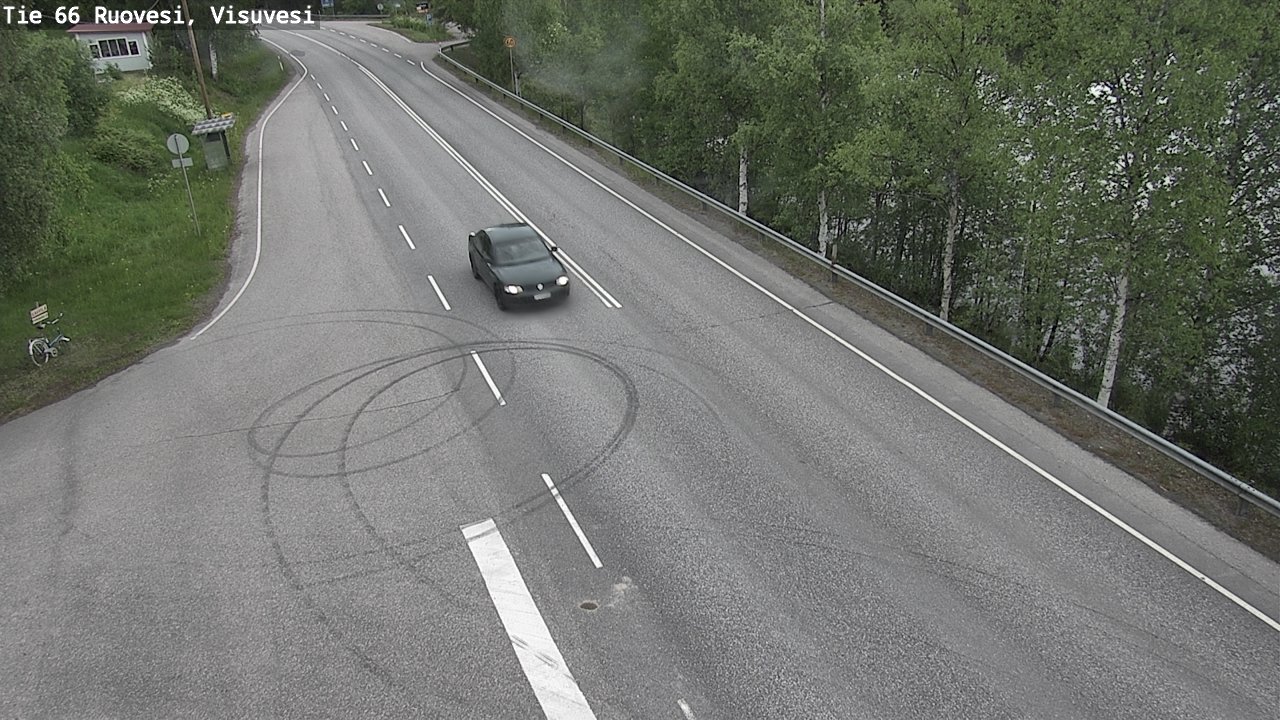 Kelikamerat Kuva Tie 66 Ruovesi, Visuvesi, Ruovesi, Pirkanmaa