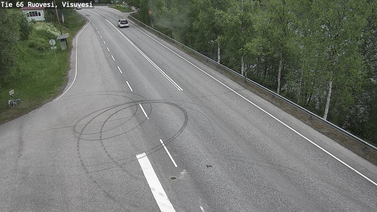 Weather Camera Image Road 66 Ruovesi, Visuvesi, Ruovesi, Pirkanmaa
