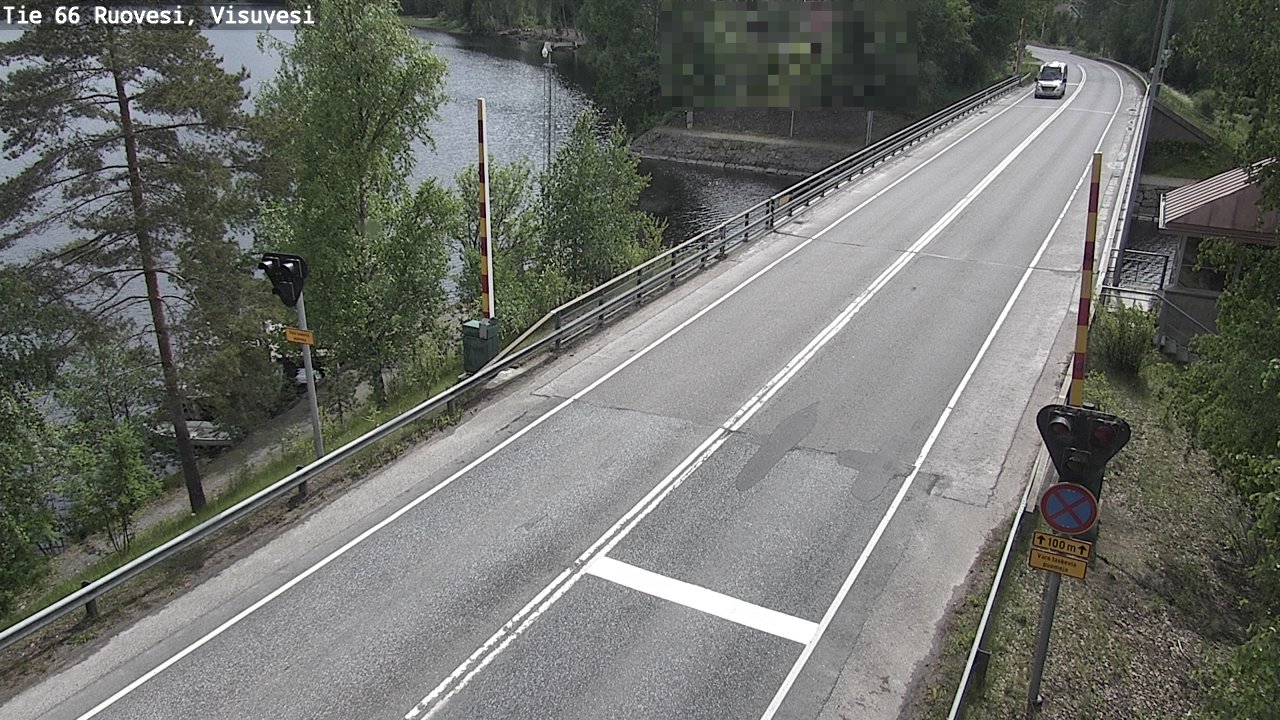 Weather Camera Image Road 66 Ruovesi, Visuvesi, Ruovesi, Pirkanmaa
