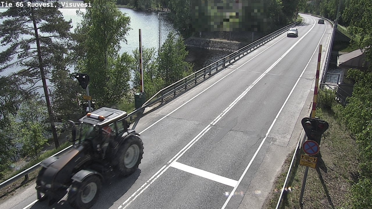 Weather Camera Image Väg 66 Ruovesi, Visuvesi, Ruovesi, Pirkanmaa