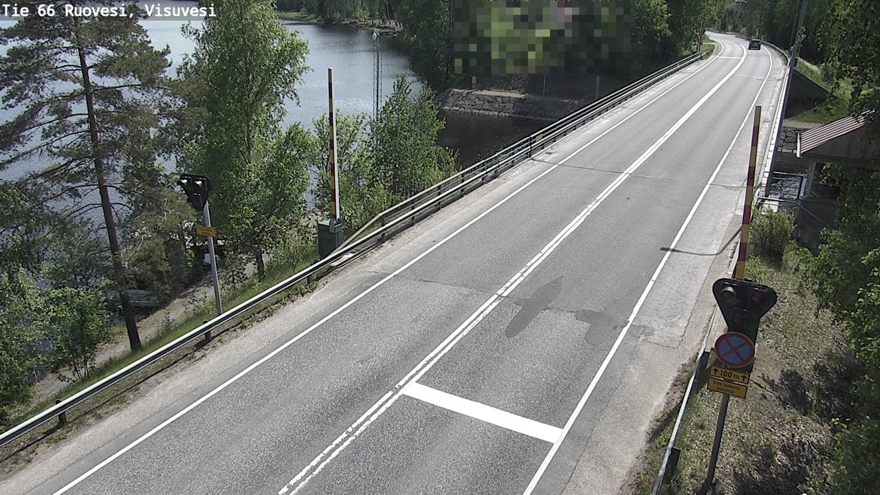 Weather Camera Image Väg 66 Ruovesi, Visuvesi, Ruovesi, Pirkanmaa