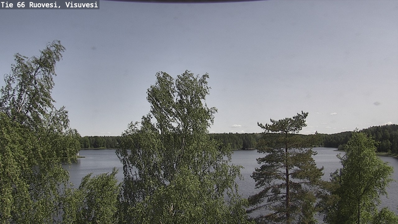 Weather Camera Image Väg 66 Ruovesi, Visuvesi, Ruovesi, Pirkanmaa