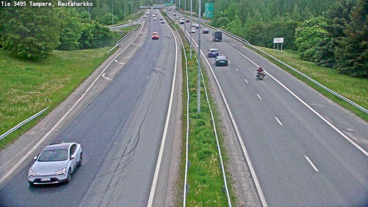 Weather Camera Image Road 3495 Tampere, Rautaharkko, Tampere, Pirkanmaa