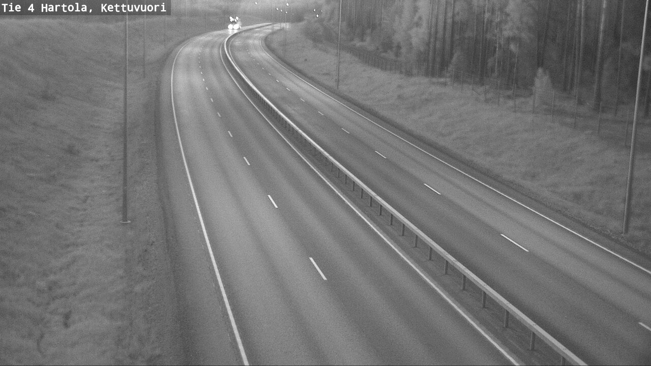 Weather Camera Image Road 4 Hartola, Kettuvuori, Hartola, Päijät-Häme