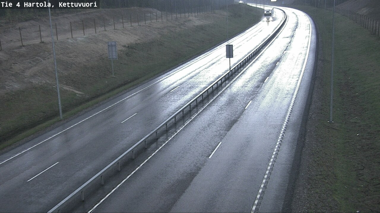 Weather Camera Image Väg 4 Hartola, Kettuvuori, Hartola, Päijät-Häme