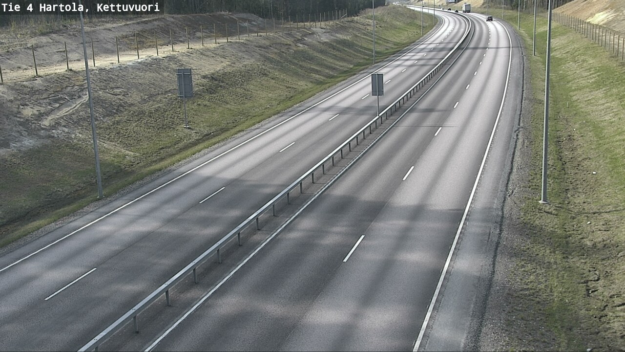 Weather Camera Image Väg 4 Hartola, Kettuvuori, Hartola, Päijät-Häme