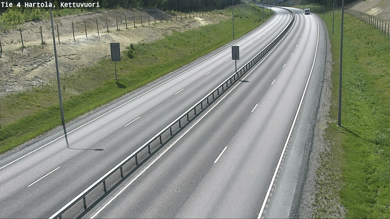 Weather Camera Image Road 4 Hartola, Kettuvuori, Hartola, Päijät-Häme
