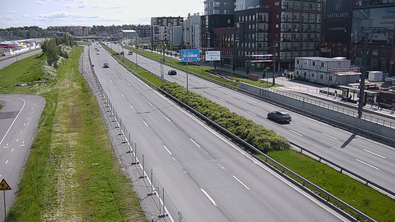 Weather Camera Image Väg 12 Tammerfors, Rantatie, Tampere, Pirkanmaa