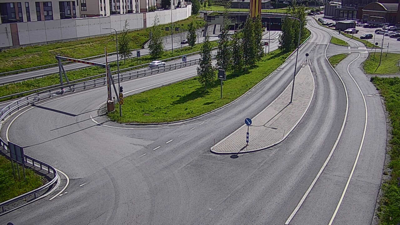 Weather Camera Image Väg 12 Tammerfors, Rantatunneli ramppi, väst, Tampere, Pirkanmaa