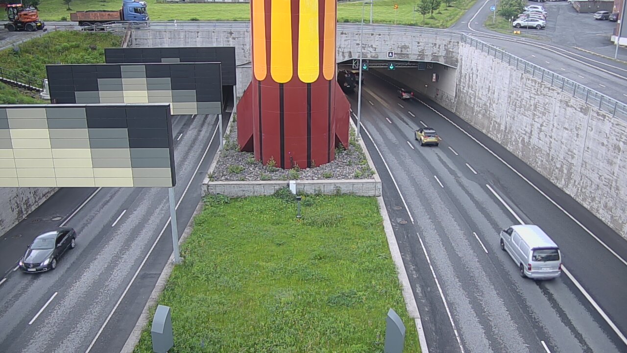 Weather Camera Image Road 12 Tampere, Rantatunneli boom west, Tampere, Pirkanmaa