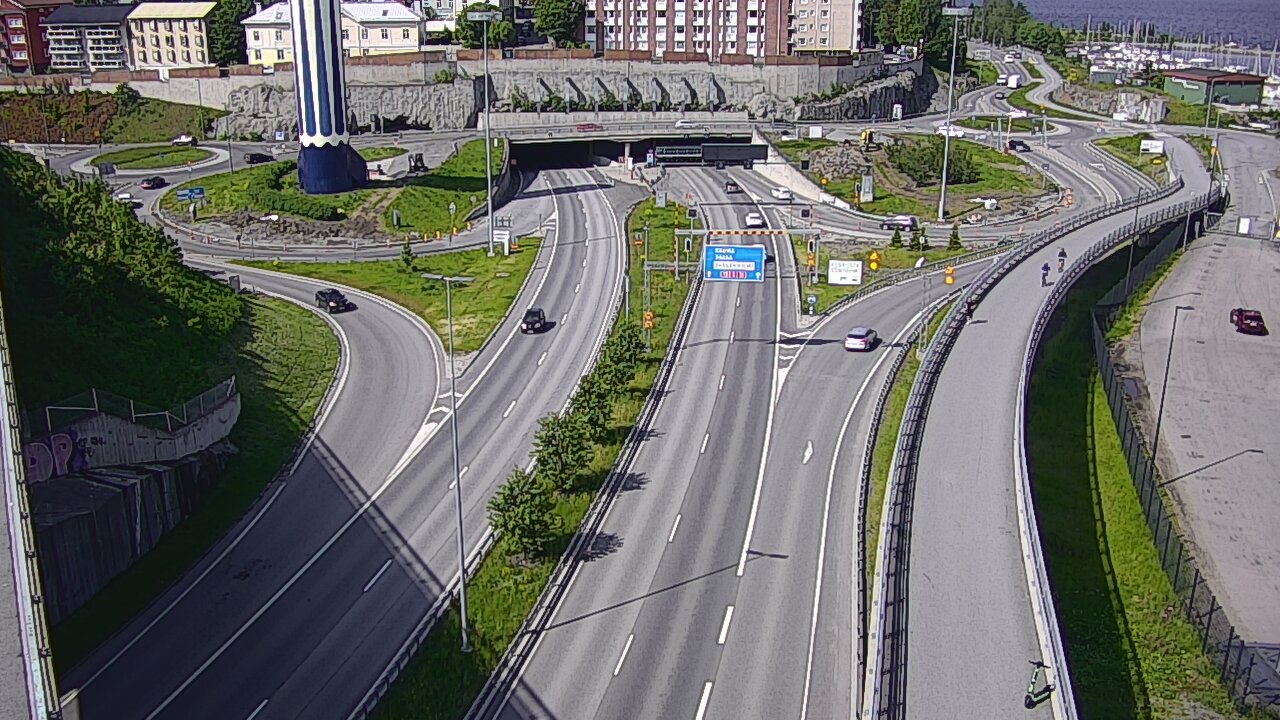 Weather Camera Image Väg 12 Tammerfors, Rauhaniemi, Tampere, Pirkanmaa