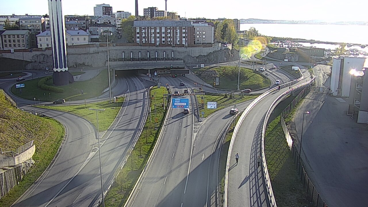 Weather Camera Image Road 12 Tampere, Rauhaniemi, Tampere, Pirkanmaa