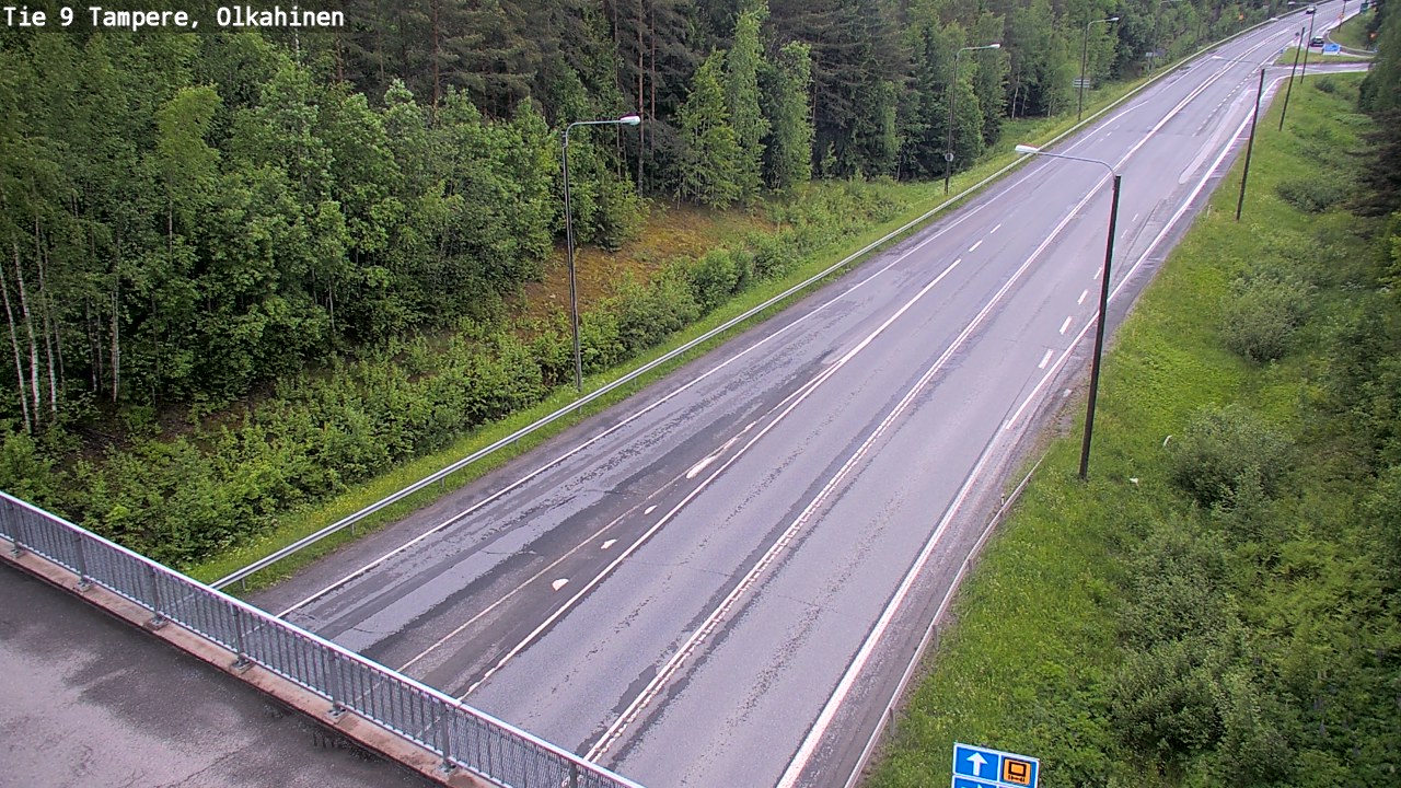 Kelikamerat Kuva Tie 9 Tampere, Olkahinen, Tampere, Pirkanmaa