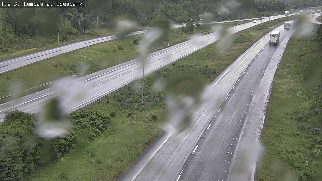 Weather Camera Image Road 3 Lempäälä, Ideapark, Lempäälä, Pirkanmaa