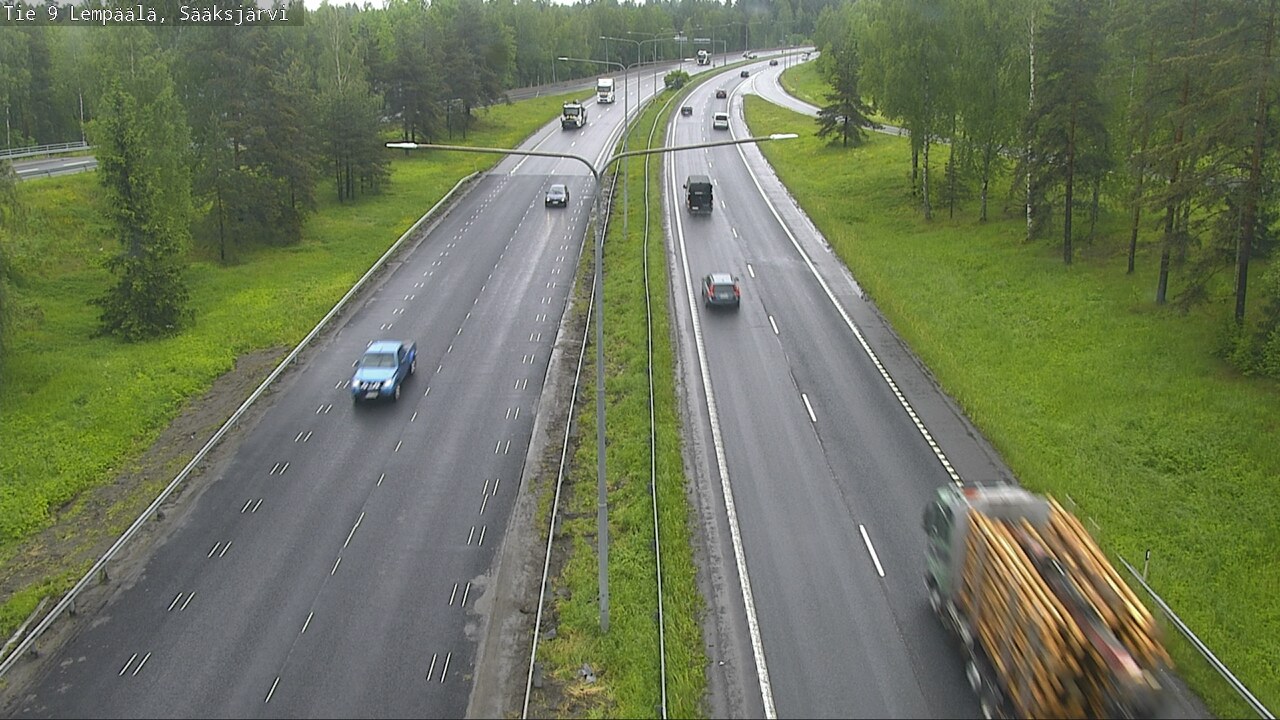 Weather Camera Image Road 3 Lempäälä, Sääksjärvi, Lempäälä, Pirkanmaa