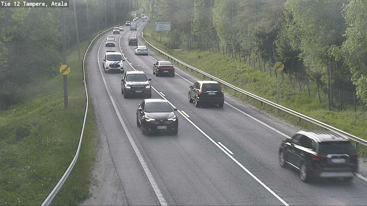 Weather Camera Image Väg 12 Tammerfors, Atala, Tampere, Pirkanmaa