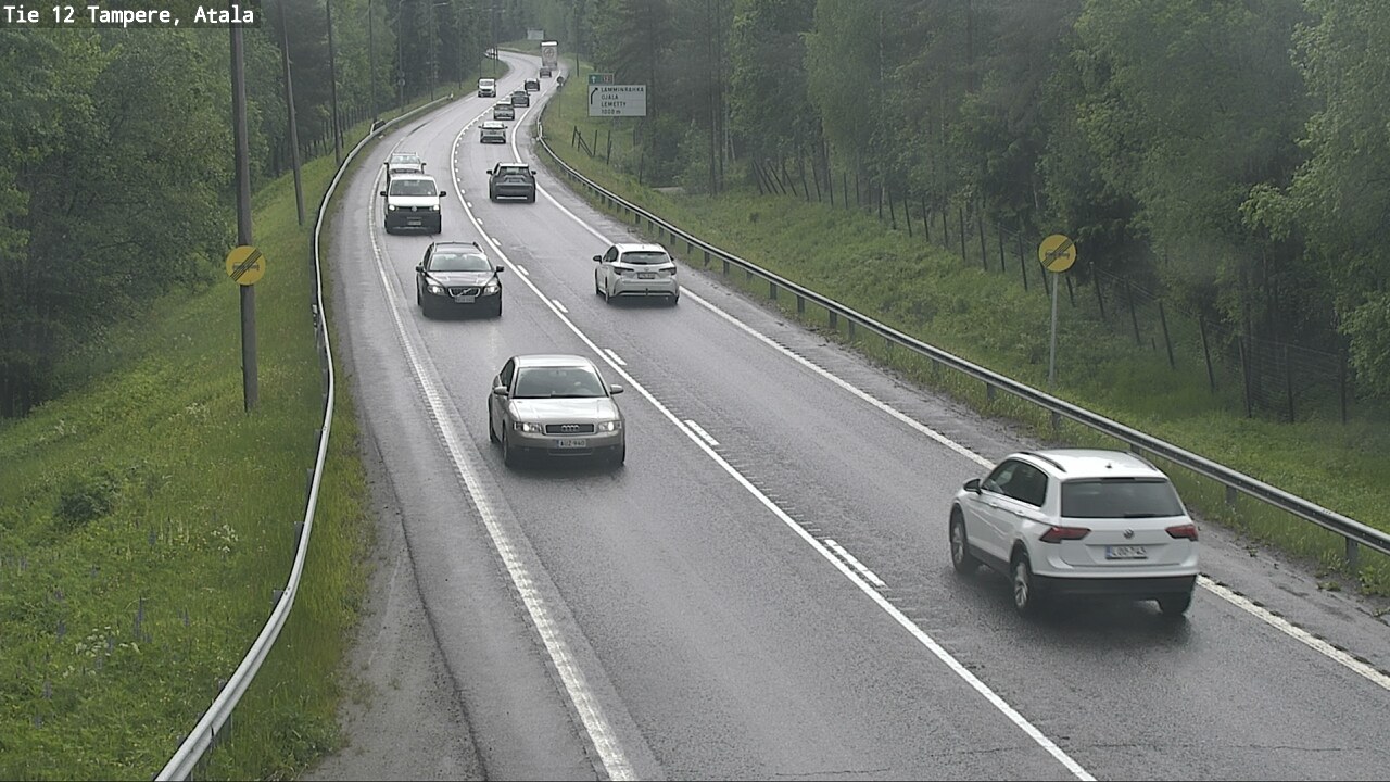 Weather Camera Image Road 12 Tampere, Atala, Tampere, Pirkanmaa