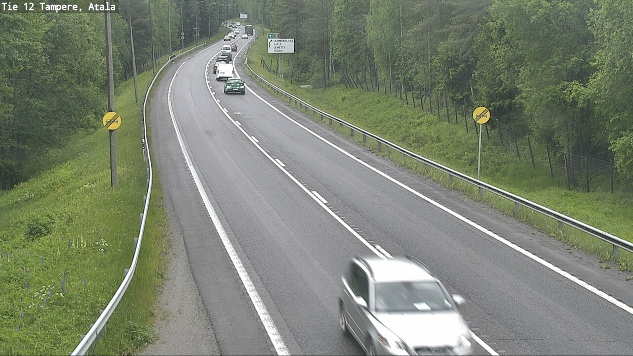Weather Camera Image Road 12 Tampere, Atala, Tampere, Pirkanmaa